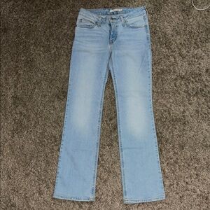 Levi's Blue Straight Leg Jeans Classic Style